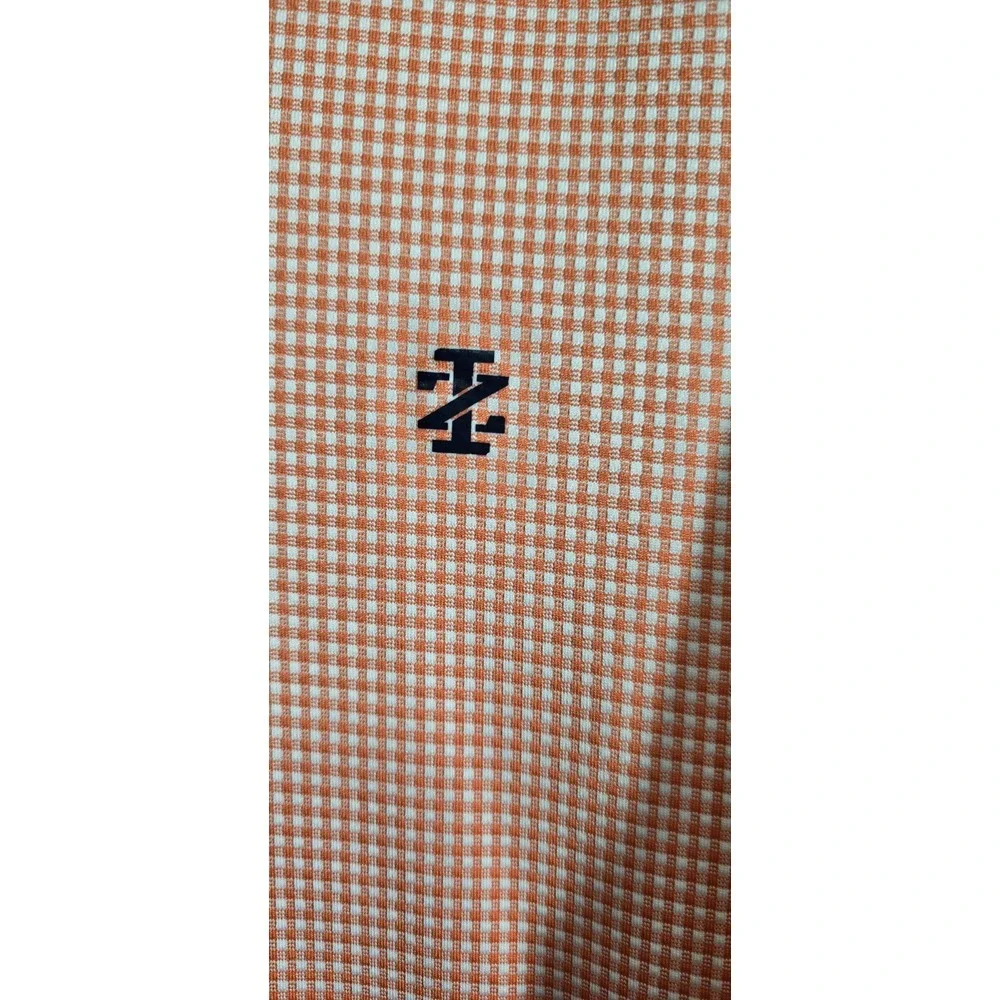 Men's IZOD Golf Orange Short Sleeve Polo Shirt‎ Size XL